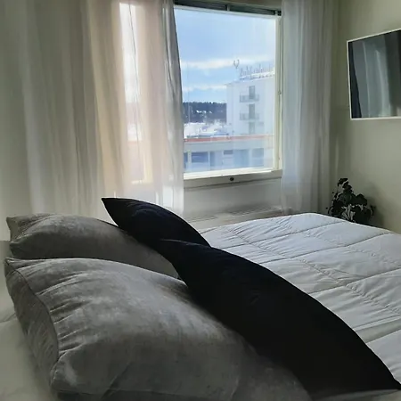 River View & Central Location - Private Sauna & Glazed Balcony Apartment