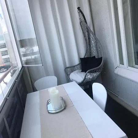 River View & Central Location - Private Sauna & Glazed Balcony Rovaniemi